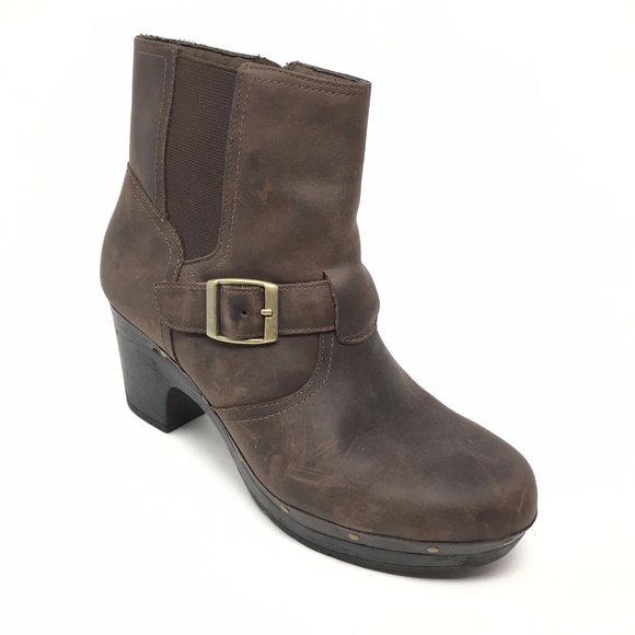 clarks studded boots